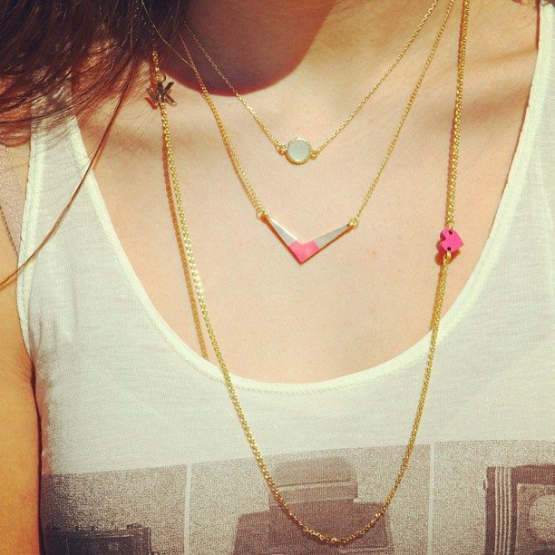 Vivienne Kelly Necklace & Urban Outfitters Neclkace