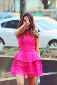 Dresses-Up Pink Party Barbie Dress