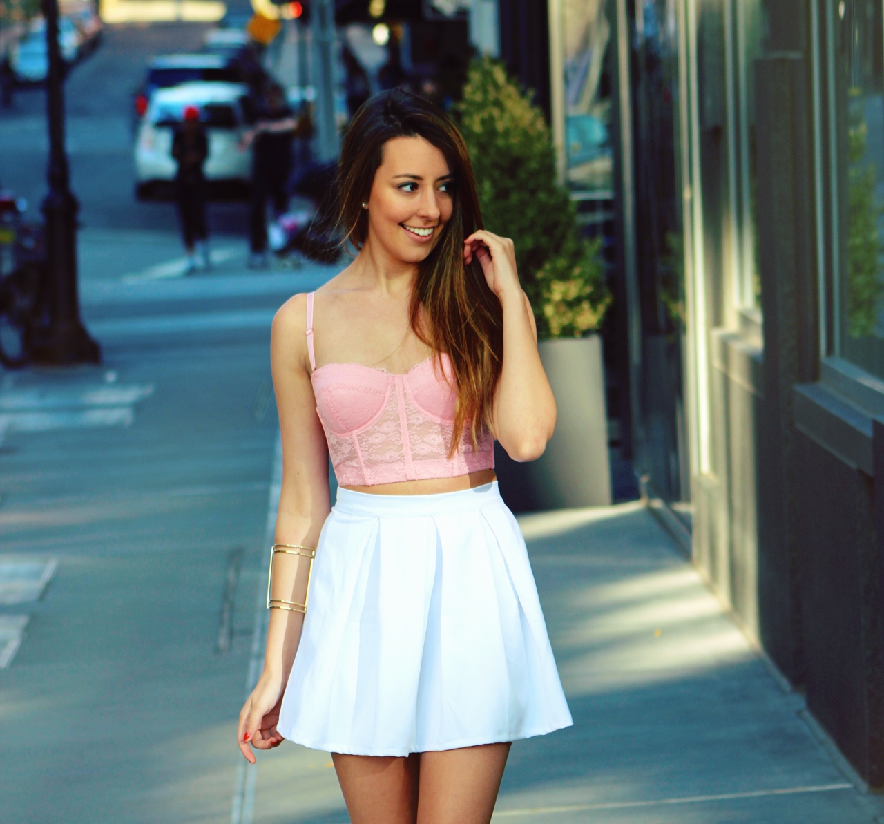 Stalk My Style: Spring Pastels & Bustier - FASHION HOTBOX