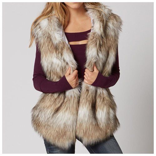 winter must haves fur vest