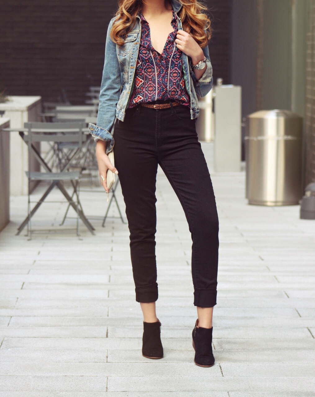 Cute Spring Outfit Articles of Society Jeans