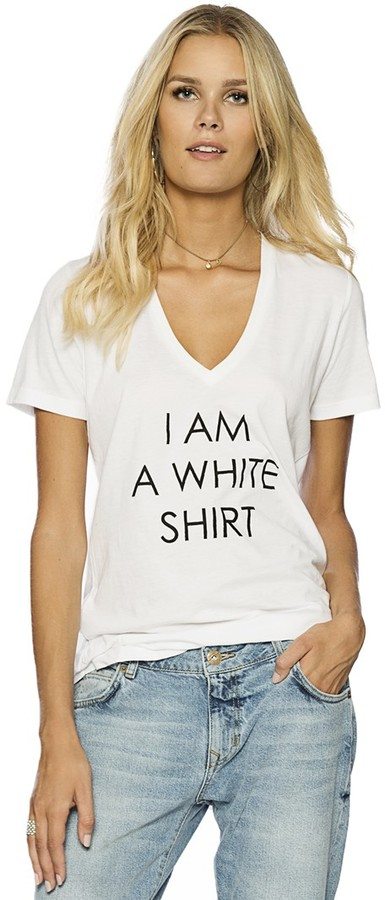 Best Graphic Tees - I Am A White Shirt