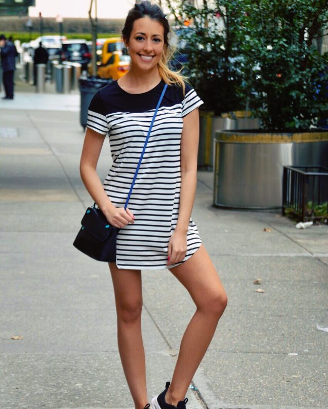 #SeasonsofColor with a Little Striped Mini Dress & MyWalit - FASHION HOTBOX