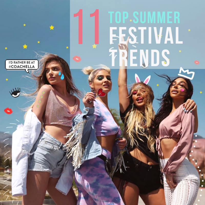 The festival outfit trends for summer 2022
