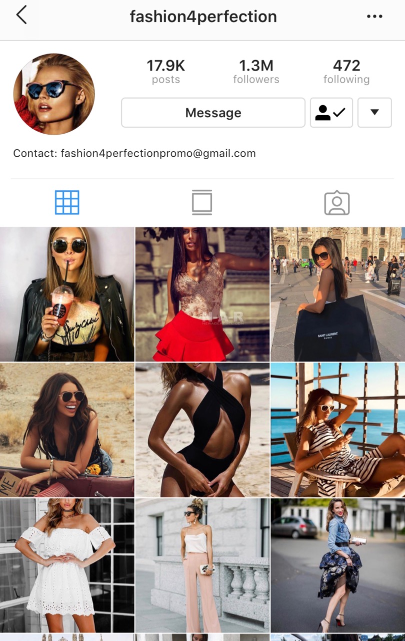 Top Clothing Instagram Accounts - Cronoset